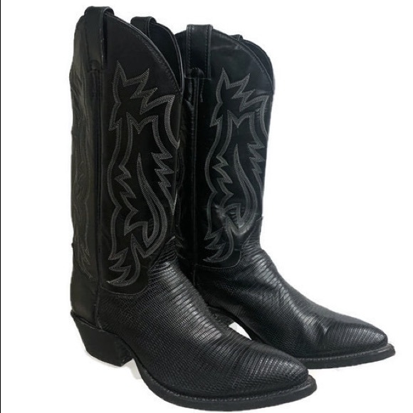 Justin Boots Other - Justin Exotic Lizard Cowboy Boots Mens